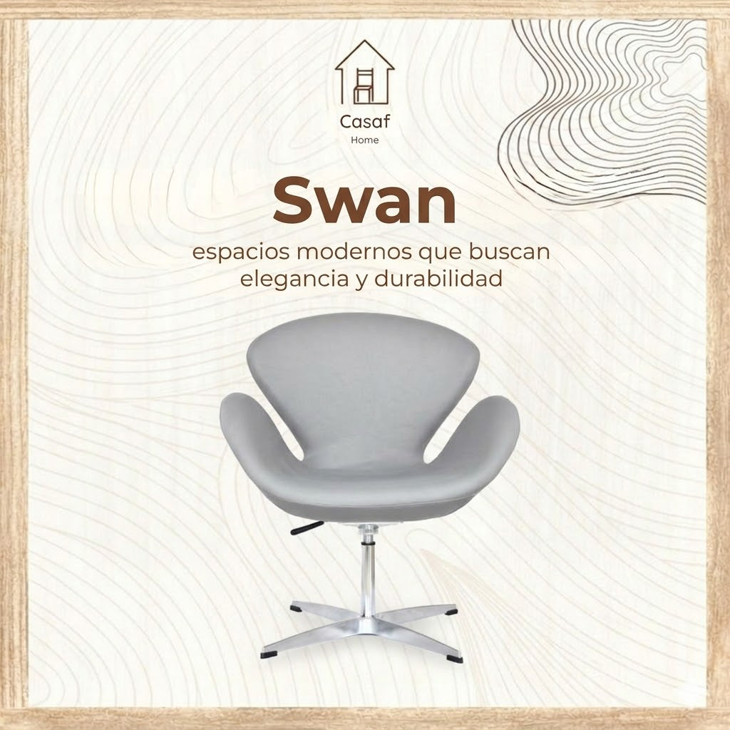 Silla Swan espacios modernos que buscan elegancia y durabilidad