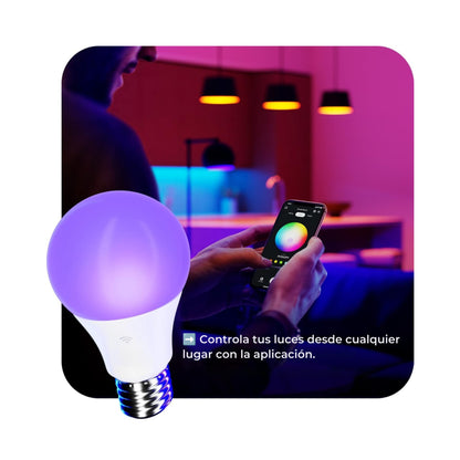 Aura Smart multicolor y tonos blancos ajustables