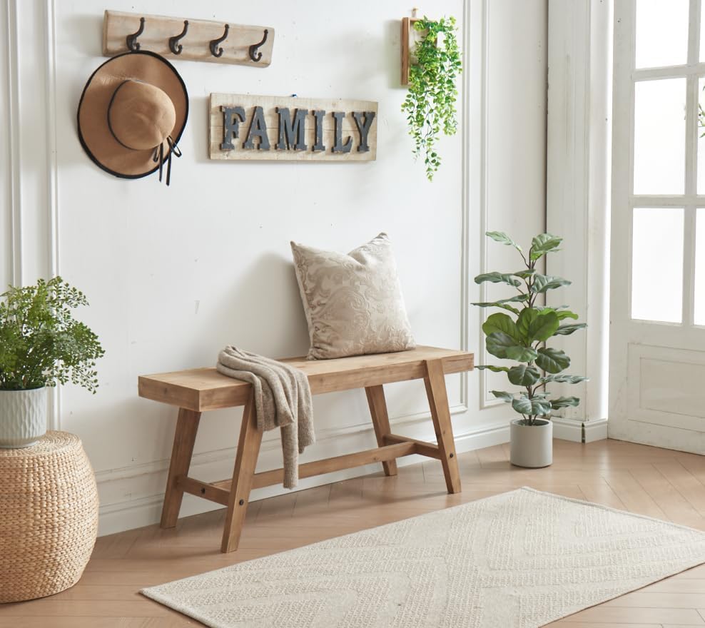 Banco de Madera Rustik Chic