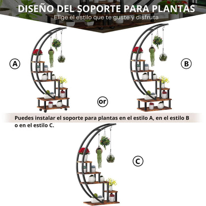 Estantería Moon Plants