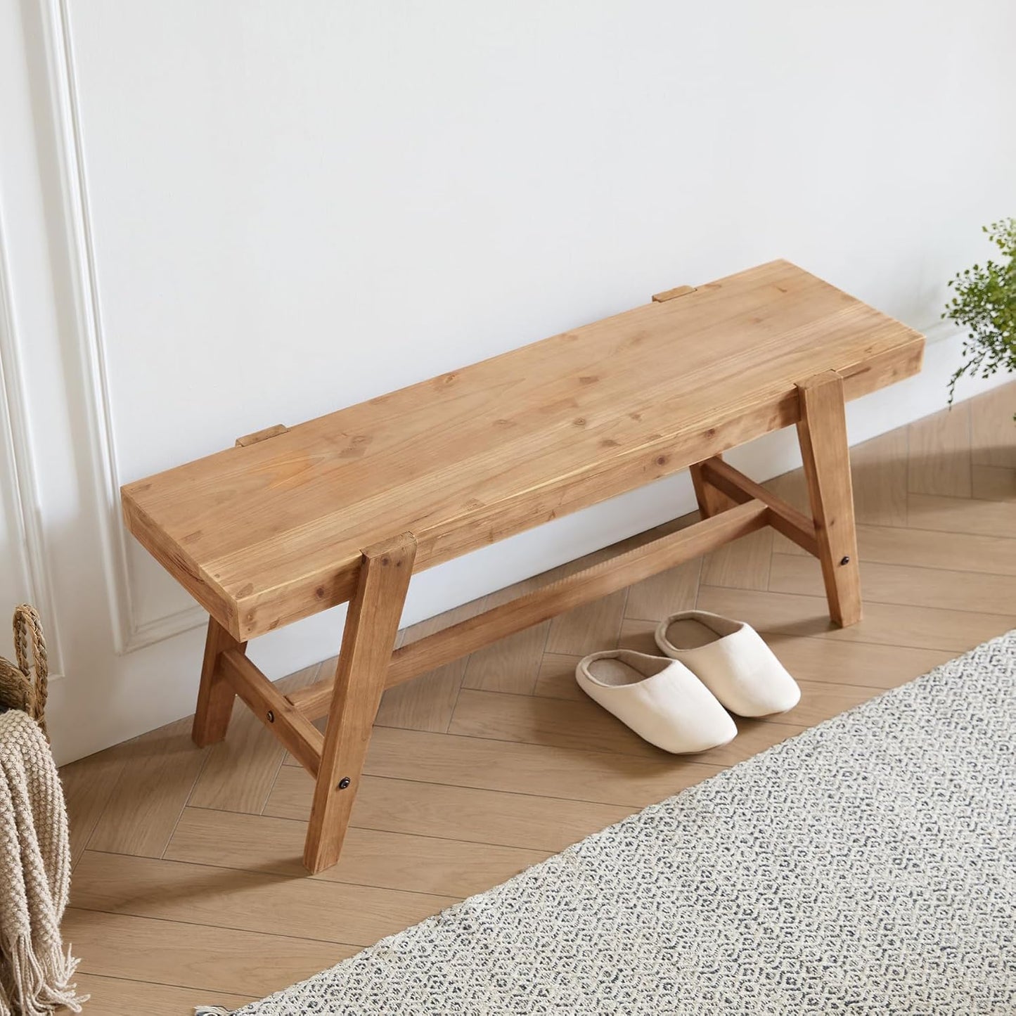 Banco de Madera Rustik Chic