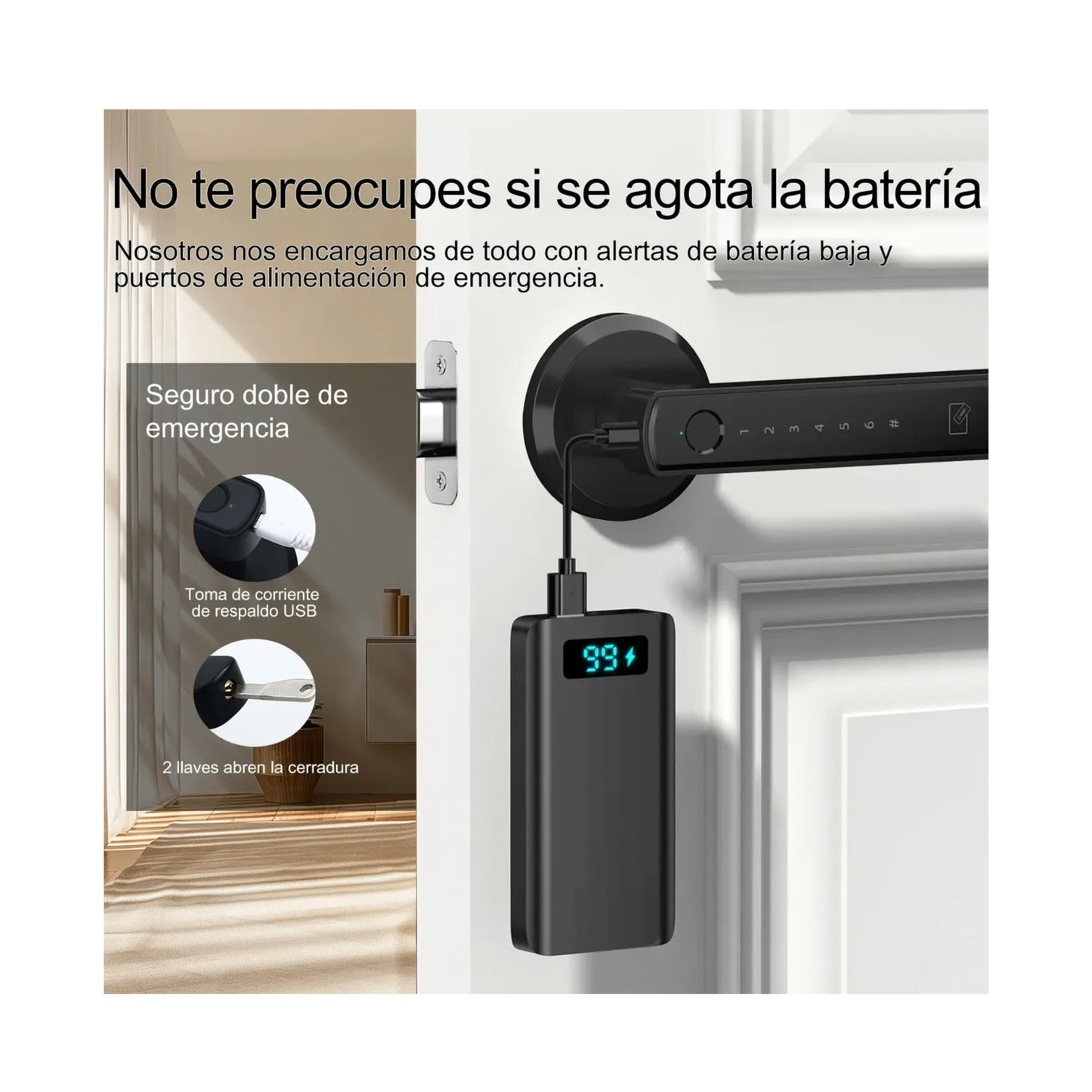 Cerradura Touch-Go-