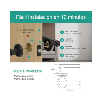 Cerradura Touch-Go-