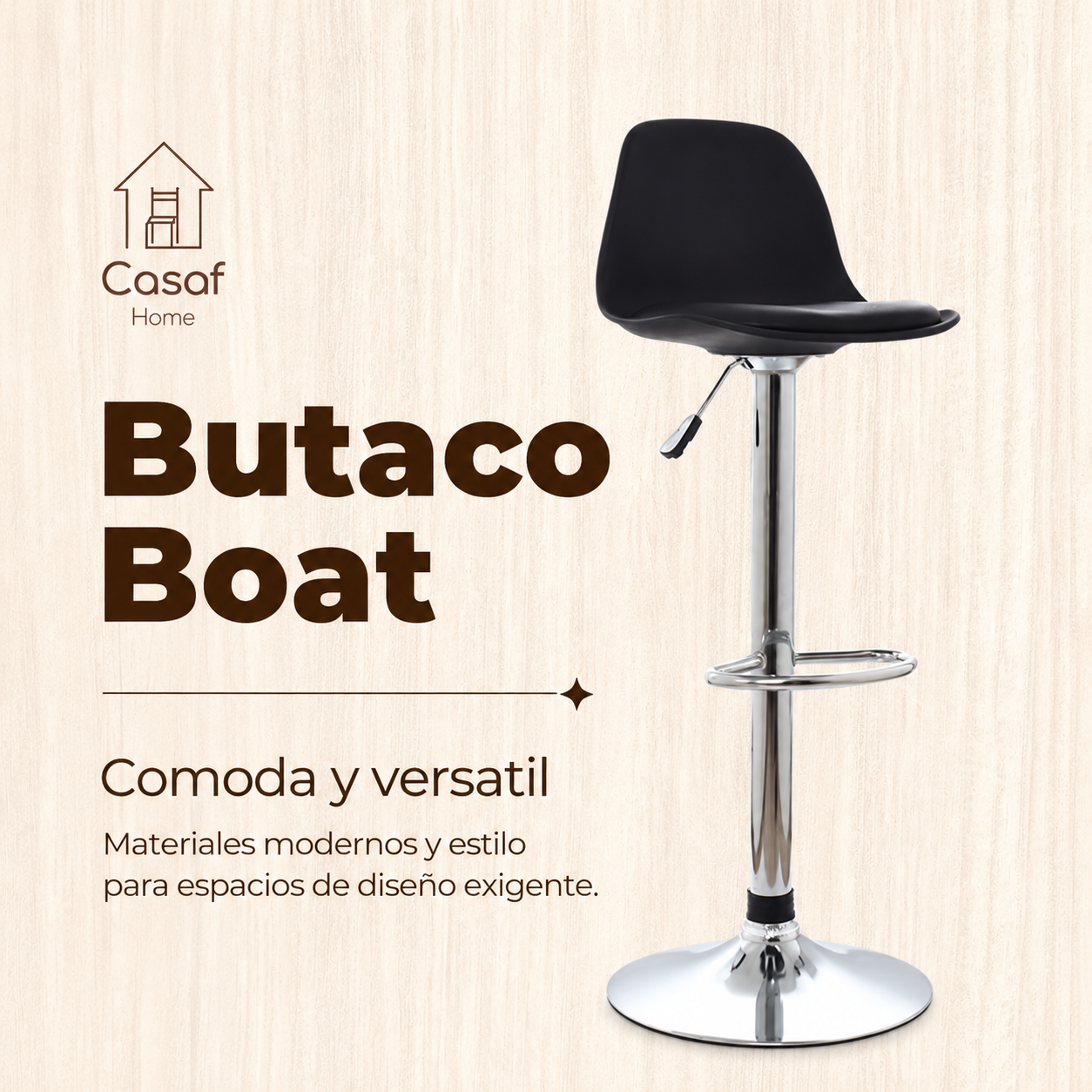 Butaco Boat Comoda y versatil